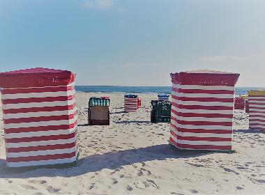 Strand - Ferienwohnung Borkum